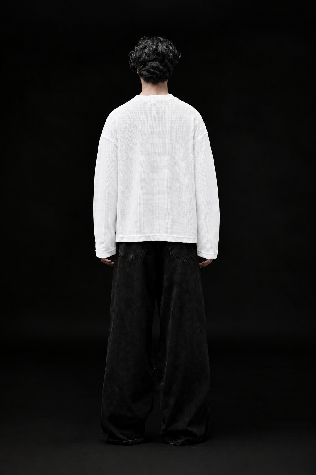 YUTA OKKOTSU WAFFLE KNIT TEE